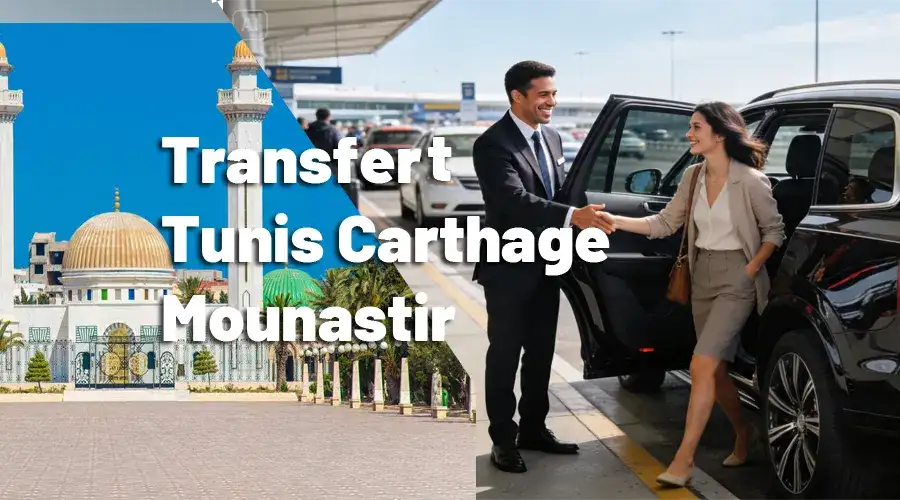 Transfert Aéroport Tunis-Carthage → Monastir